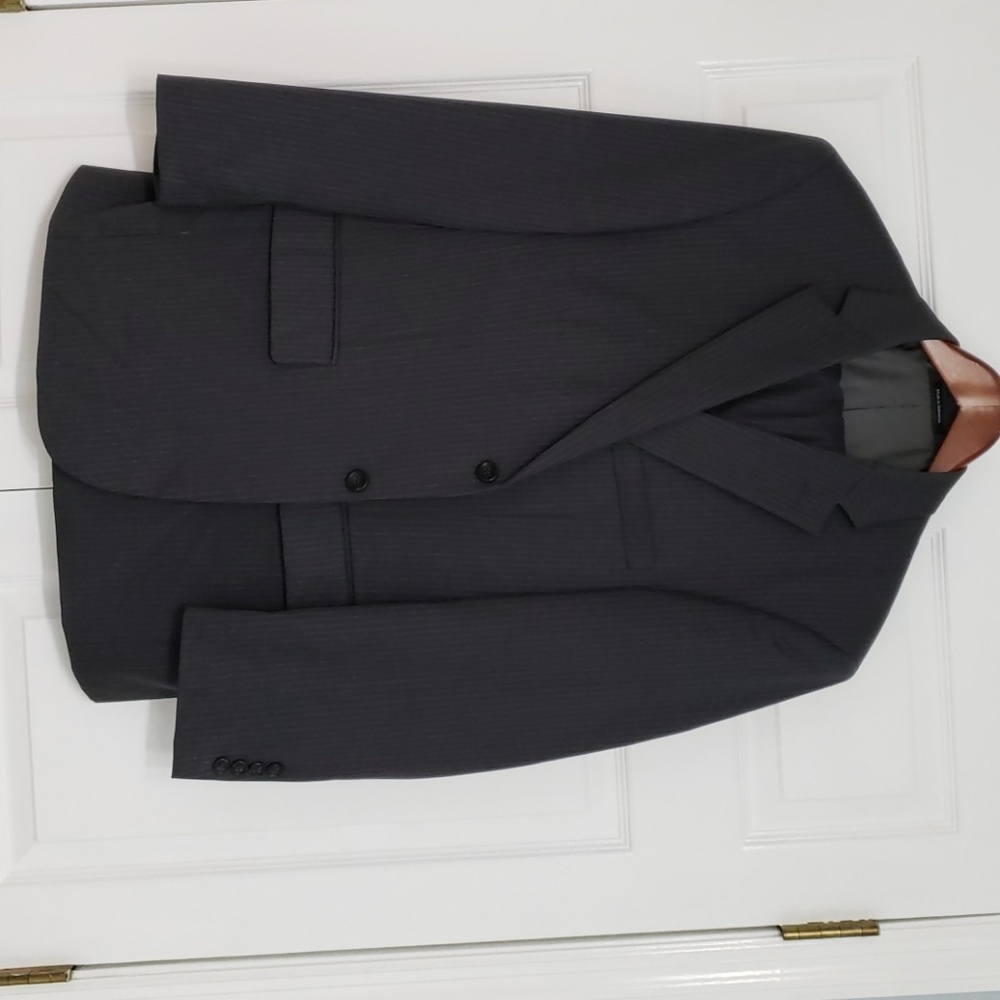 Pronto Uomo grey pin stripe suit